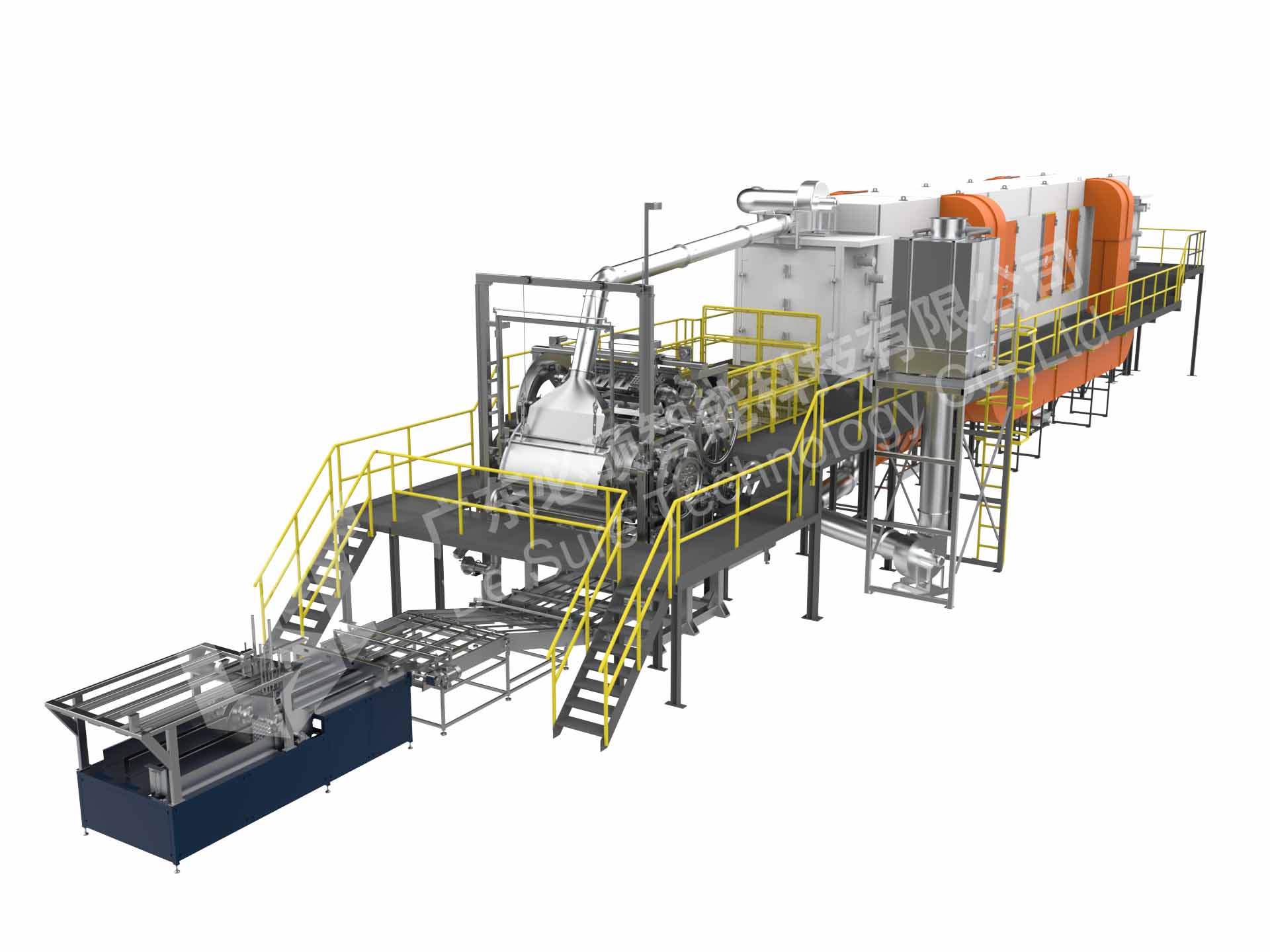  Double Rotary Egg Tray Production Line